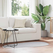 Tapijt grijs 80x150 cm polyester