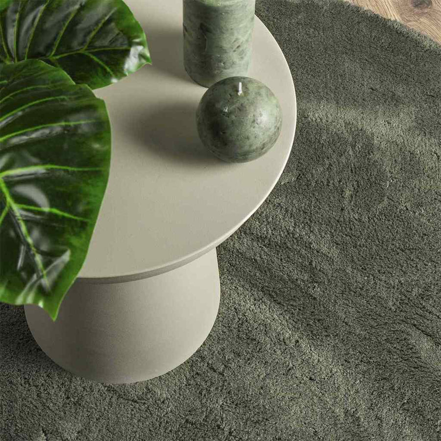 Tapijt HUARTE Bosgroen 80 x 150 cm Polyester