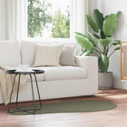 Tapijt 80x150 cm bosgroen polyester