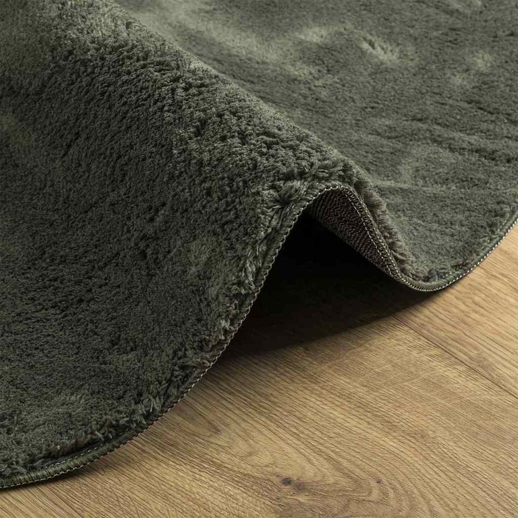 Tapijt HUARTE Bosgroen 100 x 200 cm Polyester