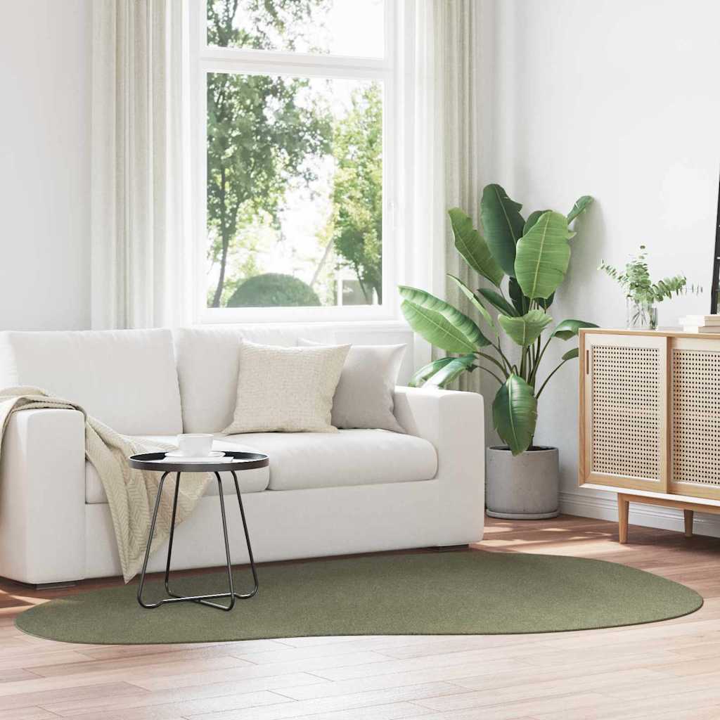 Vloerkleden HUARTE Bosgroen 160 x 230 cm Polyester