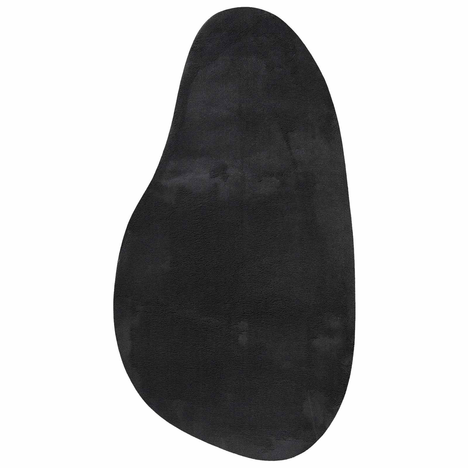 Vloerkleden HUARTE Zwart 80 x 150 cm Polyester