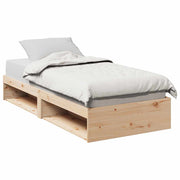 Slaapbank massief grenenhout 90x200 cm