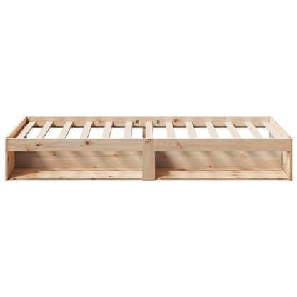 Slaapbank zonder matras 80x200 cm massief grenenhout