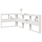 Hoofdeinde 100 cm massief grenenhout wit