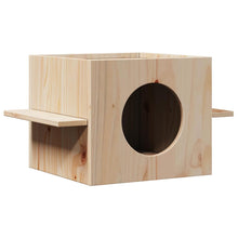 Kattenhuis 51X35X30 Cm Massief Grenenhout Bruin