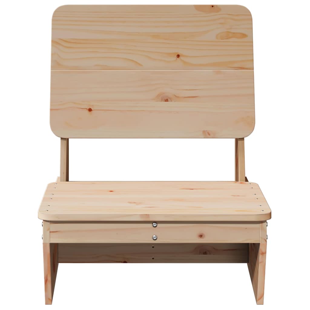 Tuinstoel 60x64x70,5 cm massief grenenhout