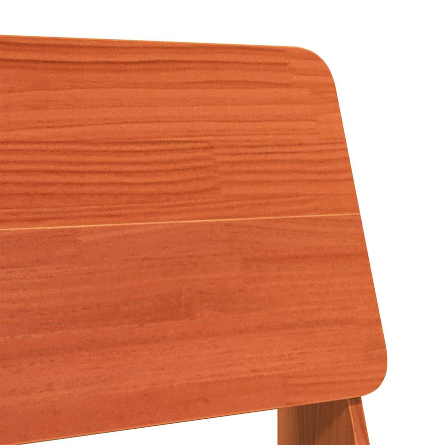 Tuinstoel 60x64x70,5 cm massief grenenhout wasbruin