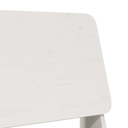 Tuinstoelen 2 st 60x64x70,5 cm massief grenenhout wit