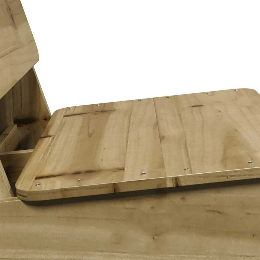 Tuinstoelen 2 st 60x64x70,5 cm geïmpregneerd hout