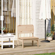 Garden chair 60x52.5x72 cm solid pine wood