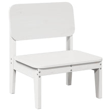 Tuinstoel 60x52,5x72 cm massief grenenhout wit