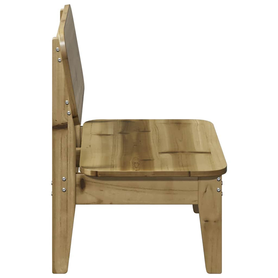 Tuinstoel 60x52,5x72 cm geïmpregneerd grenenhout