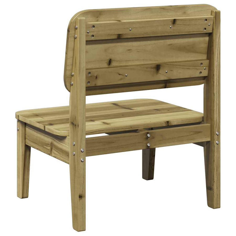 Tuinstoel 60x52,5x72 cm geïmpregneerd grenenhout