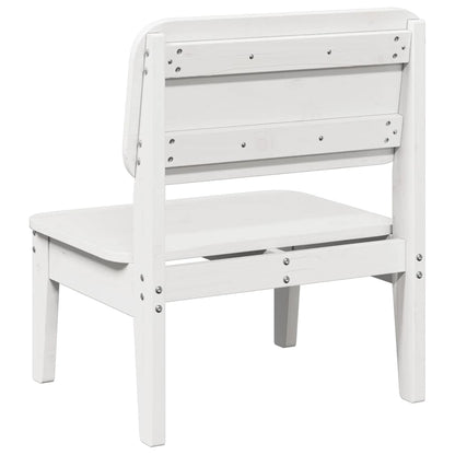 Tuinstoelen 2 st 60x52,5x72 cm massief grenenhout wit