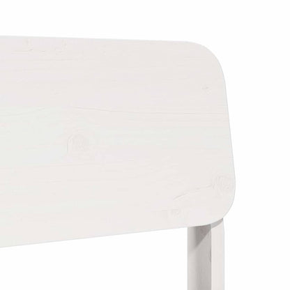 Tuinstoelen 2 st 60x52,5x72 cm massief grenenhout wit