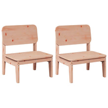 Tuinstoelen 2 st 60x52,5x72 cm massief douglashout