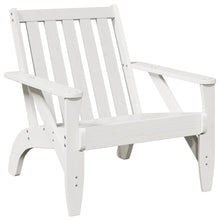 Tuinstoel Adirondack 75x77x77 cm massief grenenhout wit