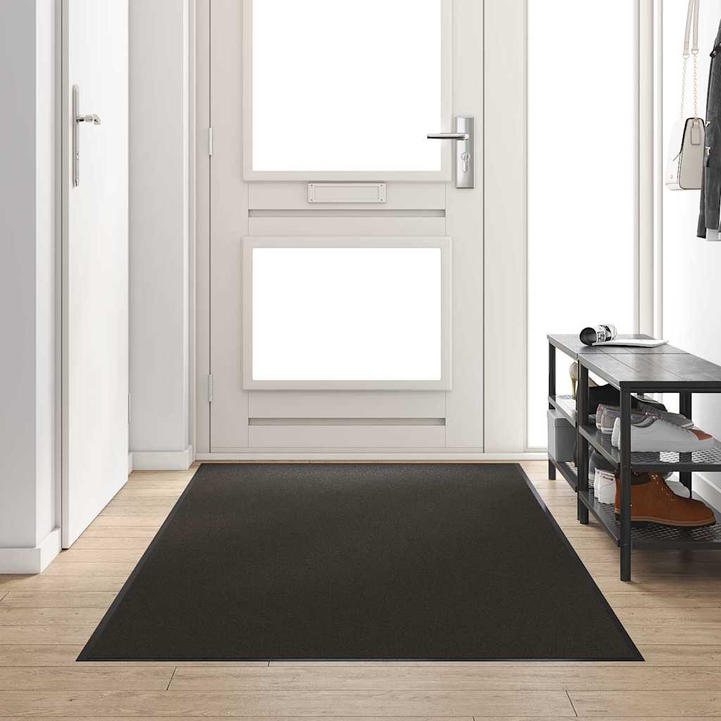 Deurmat Anders Zwart 120 x 250 cm Polyamide en PVC