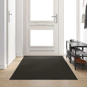 Deurmat 120x300 cm zwart polyamide PVC