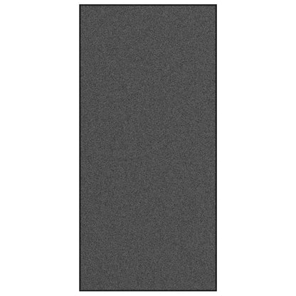 Deurmat Anders Antraciet en Zwart 120 x 250 cm Polyamide en PVC