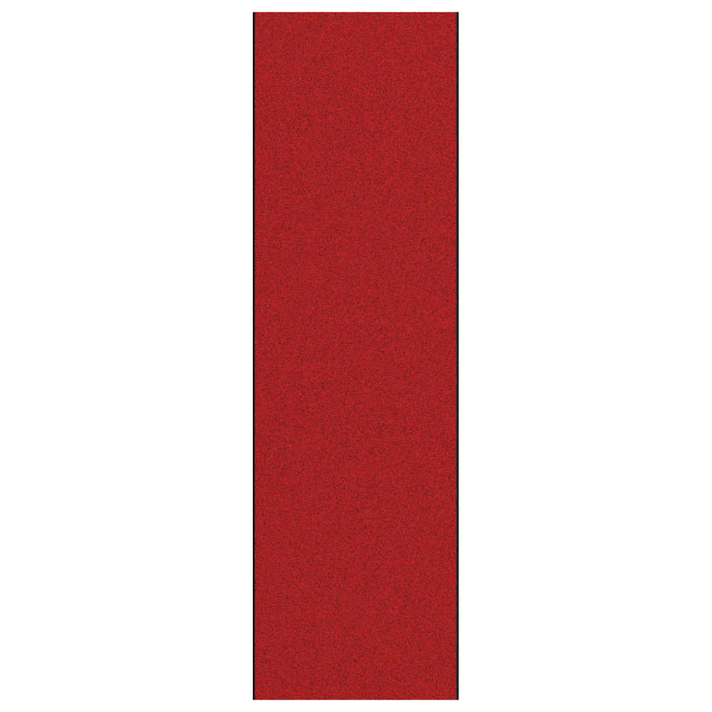 Deurmat Anders En Zwart Polyamide En Pvc Rood 120 x 400 cm
