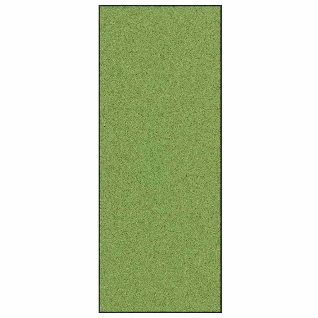 Deurmat Anders Groen en Zwart 120 x 300 cm Polyamide en PVC
