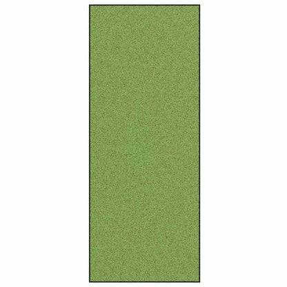 Deurmat Anders Groen en Zwart 120 x 300 cm Polyamide en PVC