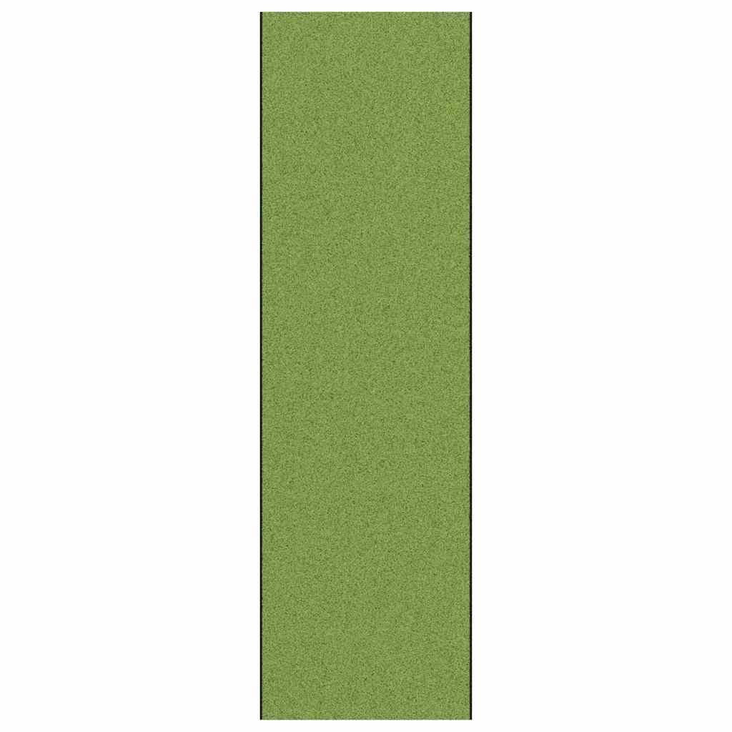 Deurmat Anders Groen en Zwart 120 x 400 cm Polyamide en PVC