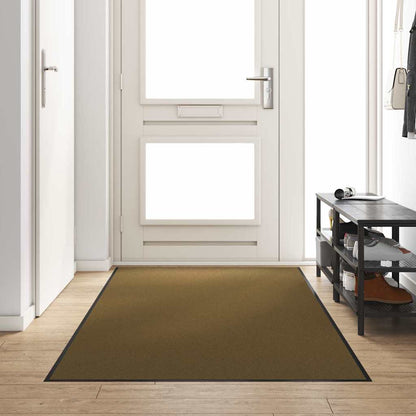 Deurmat Anders Bruin en zwart 120 x 300 cm Polyamide en PVC