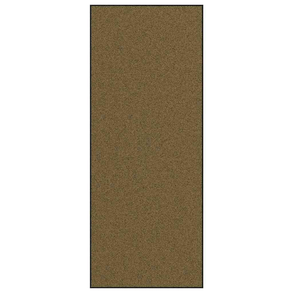 Deurmat Anders Bruin en zwart 120 x 300 cm Polyamide en PVC