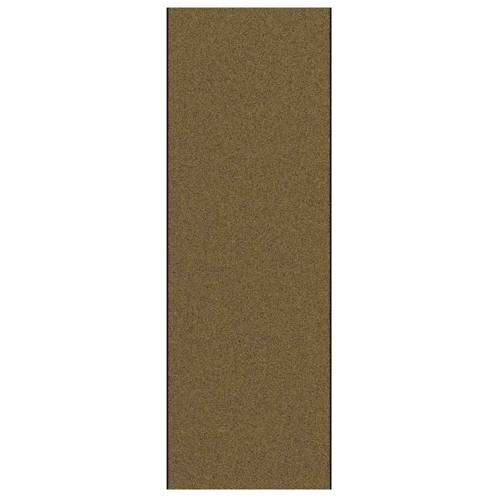 Deurmat Anders Bruin en zwart 120 x 350 cm Polyamide en PVC