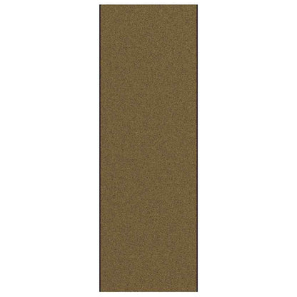 Deurmat Anders Bruin en zwart 120 x 350 cm Polyamide en PVC