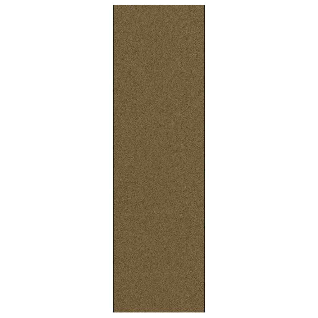 Deurmat Anders Bruin en zwart 120 x 400 cm Polyamide en PVC