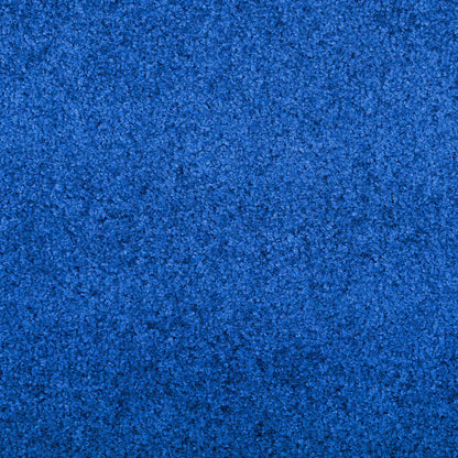 Deurmat Anders Blauw en Zwart 120 x 350 cm Polyamide en PVC