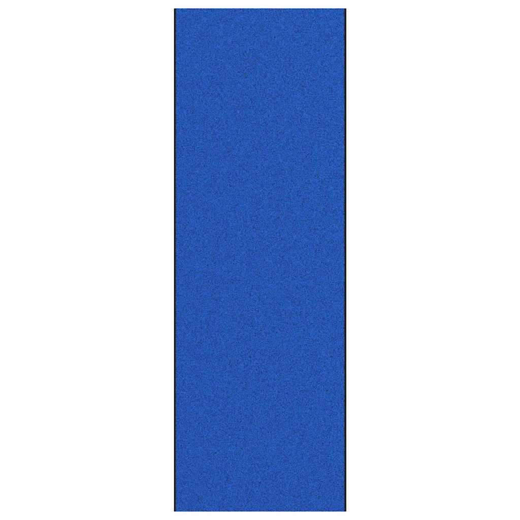Deurmat Anders Blauw en Zwart 120 x 350 cm Polyamide en PVC