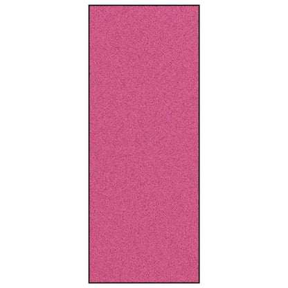 Deurmat Anders Roze en Zwart 120 x 300 cm Polyamide en PVC