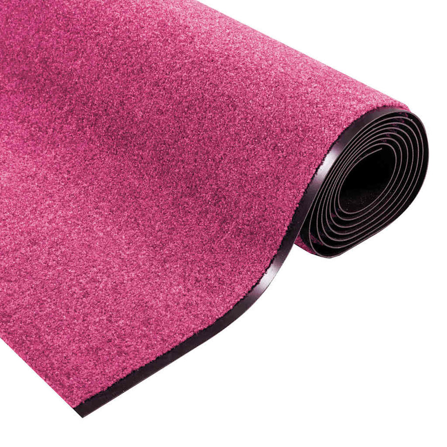 Deurmat Anders Roze en Zwart 120 x 400 cm Polyamide en PVC