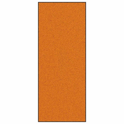 Deurmat Anders Oranje en Zwart 120 x 300 cm Polyamide en PVC