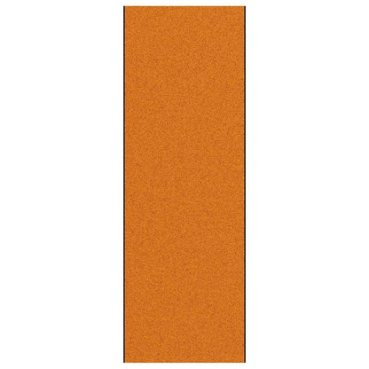 Deurmat Anders Oranje en Zwart 120 x 350 cm Polyamide en PVC