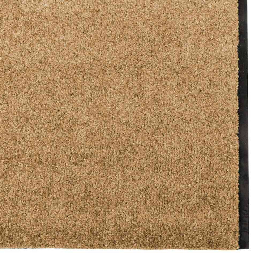 Deurmat Anders Crème en Zwart 120 x 400 cm Polyamide en PVC