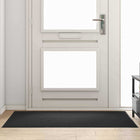 Deurmat zwart 90x150 cm polyamide