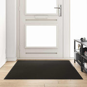 Deurmat zwart 120x180 cm polyamide