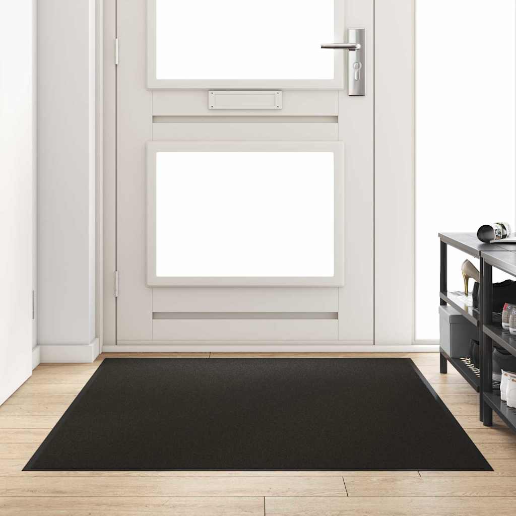 Deurmat Zwart 120 x 180 cm 100% Polyamide