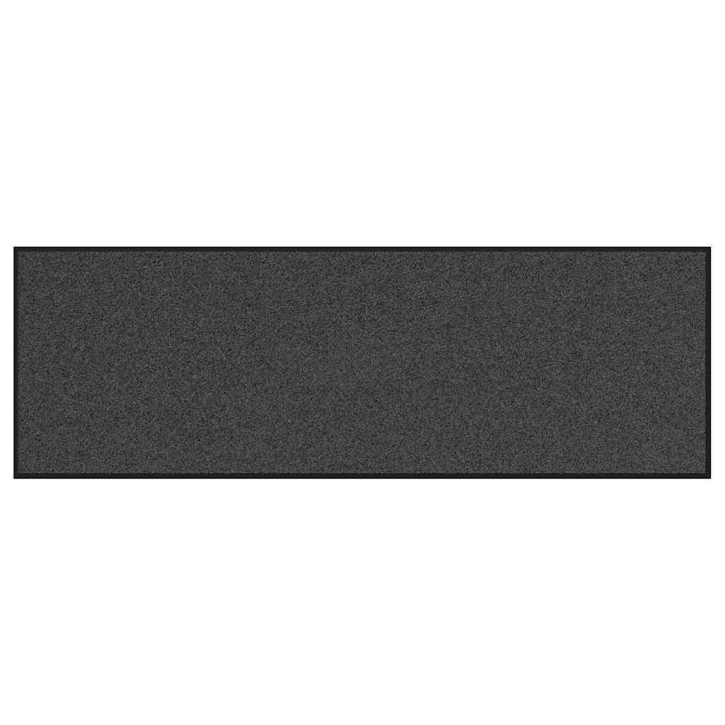 Deurmat En Zwart Polypropyleen En Vinyl 60 x 180 cm