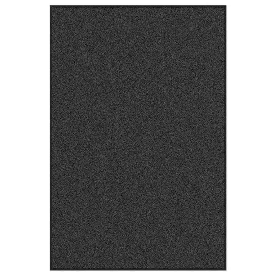 Deurmat Antraciet en Zwart 120 x 180 cm 100% Polyamide
