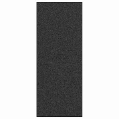 Deurmat Antraciet en Zwart 120 x 300 cm 100% Polyamide
