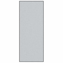 Deurmat Grijs en zwart 120 x 300 cm Polypropyleen en vinyl