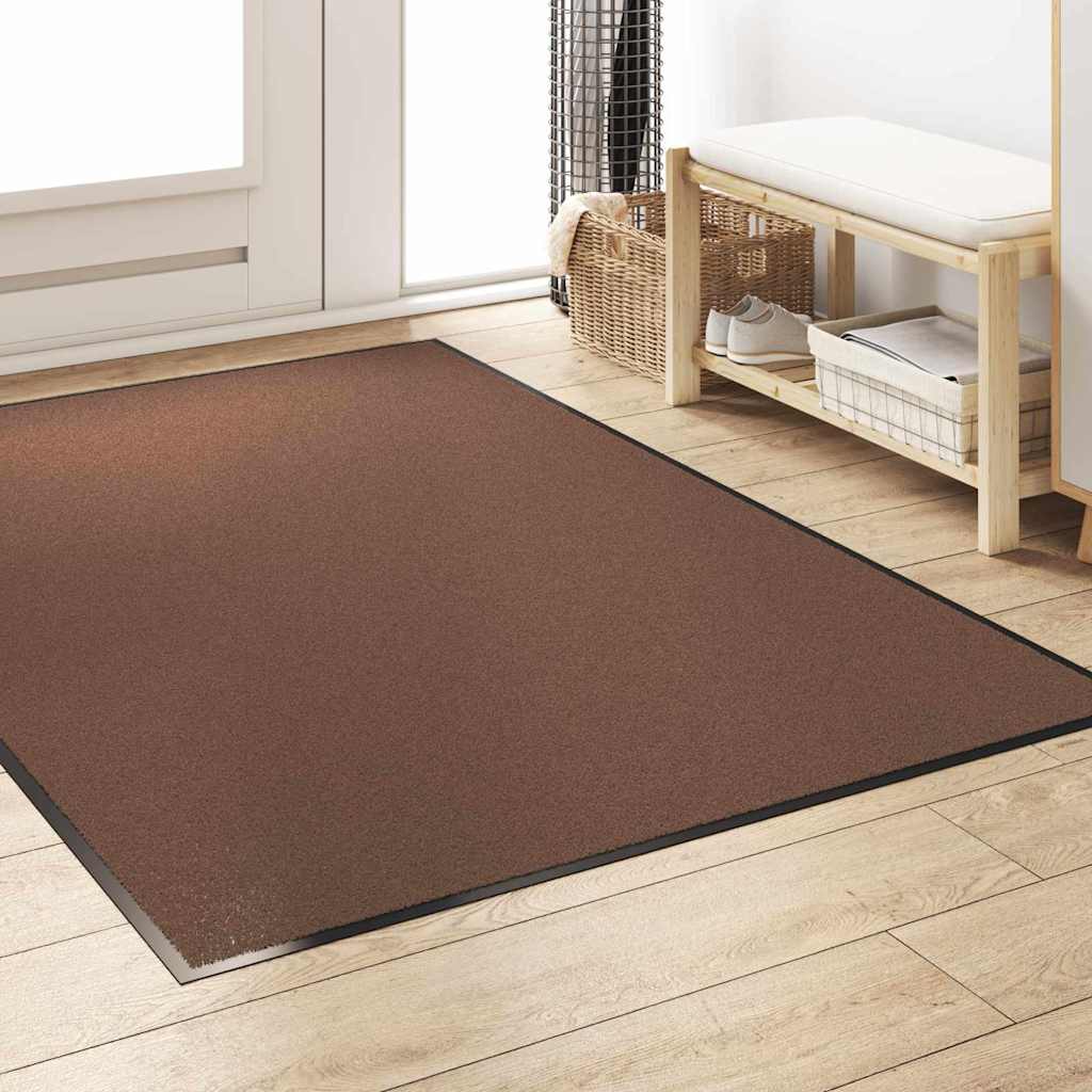 Deurmat Bruin en zwart 120 x 180 cm 100% Polyamide