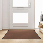 Deurmat 120x180 cm polyamide bruin zwart